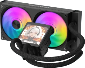 DarkFlash DV240S MAX Black, schwarz
