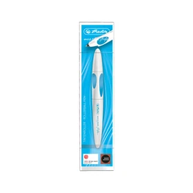 Herlitz my.pen style Tintenroller (Patrone) ocean blue/weiß, Linkshänder, Blister