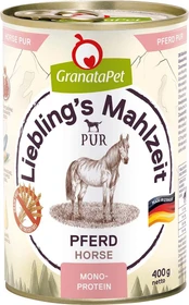 GranataPet Liebling's Mahlzeit Pferd PUR, 2.40kg (6x 400g)