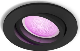 Philips Hue White and Color Ambiance Centura Einbauleuchte rund schwarz