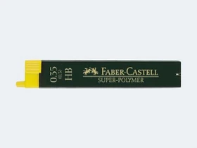 Faber-Castell Super-Polymer Druckbleistiftmine HB 0.35mm graphit