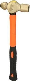KS Tools BRONZEplus Schlosserhammer Fiberglasstiel, 950g englische Form