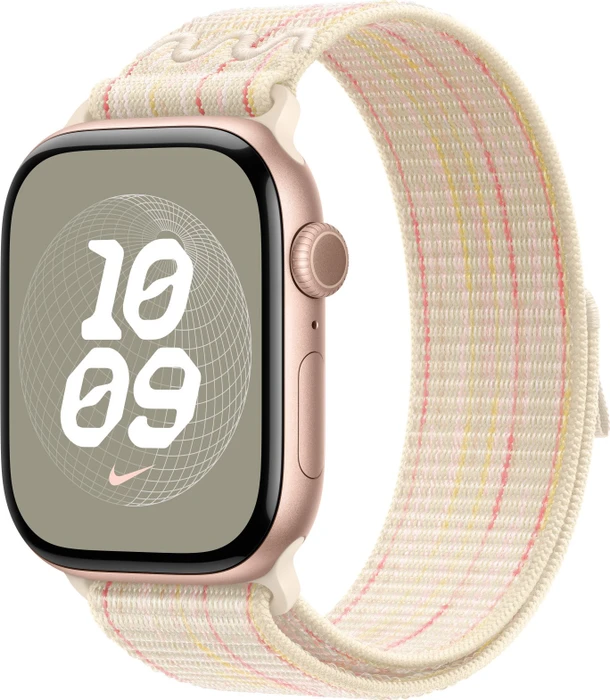 Apple Nike Sport Loop für Apple Watch 46mm polarstern/pink