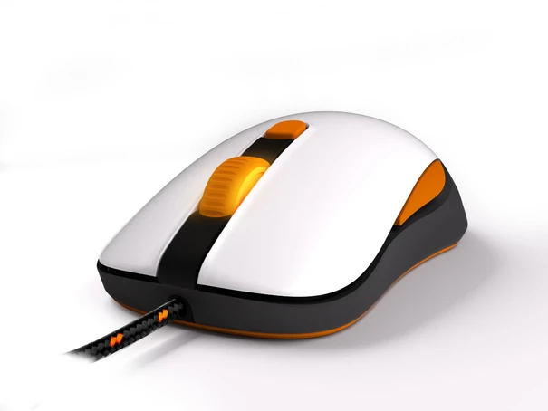 SteelSeries Kana V2 Optical Gaming Mouse weiß, USB