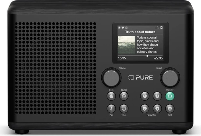 Pure Classic H4i schwarz/esche