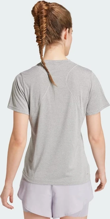 adidas Designed for Training Funktionsshirt kurzarm medium grey heather (Damen)
