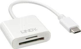 Lindy Dual-Slot-Cardreader, USB-C 3.0 [Stecker] (43185)
