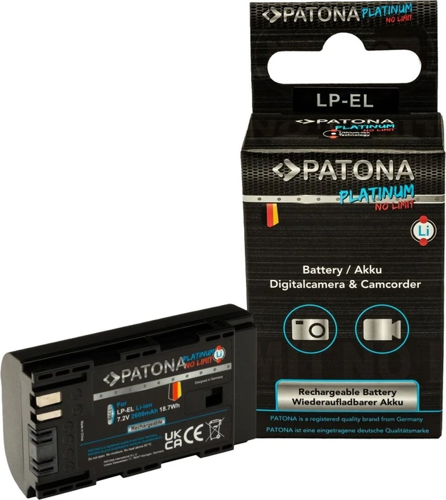 Patona Platinum Akku für Canon LP-EL Speedlite EL-1 DS401231
