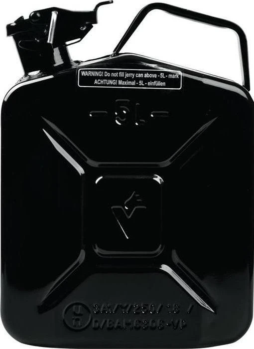 Valpro Kraftstoffkanister Classic RAL 9005 5l schwarz
