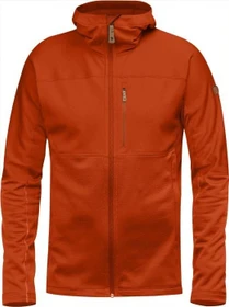 Fjällräven Abisko Trail Fleece Jacke flame orange (Herren)