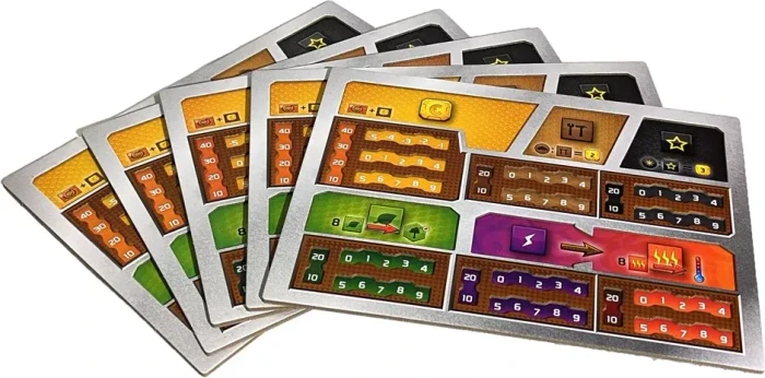 Terraforming Mars Deluxe-Spielertableaus (Erweiterung)