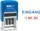 COLOP Mini-Dater S160/L1 Datumstempel mit Textplatte EINGANG, 25x12mm, Monat in Buchstaben, blau