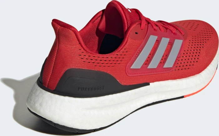 adidas Pureboost 23 better scarlet/silver metallic/cloud white (Herren)
