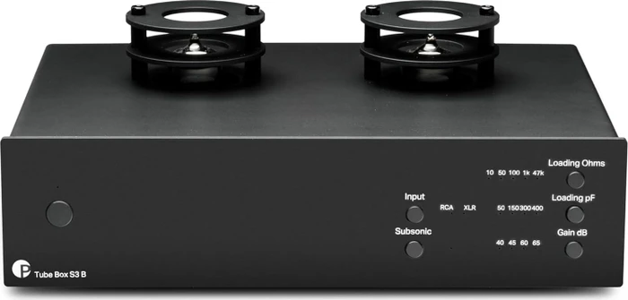 Pro-Ject Tube Box S3 B schwarz