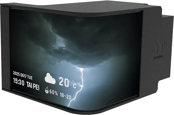 Thermaltake MAGCurve 360 Ultra ARGB Sync, schwarz