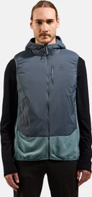 Odlo Ascent Wool Insulated Hybrid Weste dark slate/arctic (Herren)
