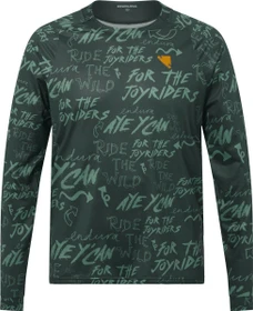 Endura SingleTrack Print Trikot langarm carbon grey (Herren)
