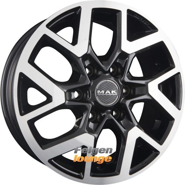 MAK Gravel 6.5x16 6/139.7 ET55 (verschiedene Farben)