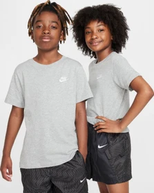 Nike Sportswear T-Shirt kurzarm dark grey heather (Junior)