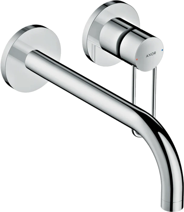 Hansgrohe Axor Uno Unterputz für Wandmontage mit Bügelgriff und Auslauf 225mm chrom