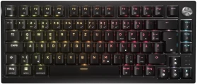 Corsair Gaming K65 Plus Wireless Tactile 75% RGB, schwarz, MLX FUSION, USB/Bluetooth, DE (CH-91D441F-DE)