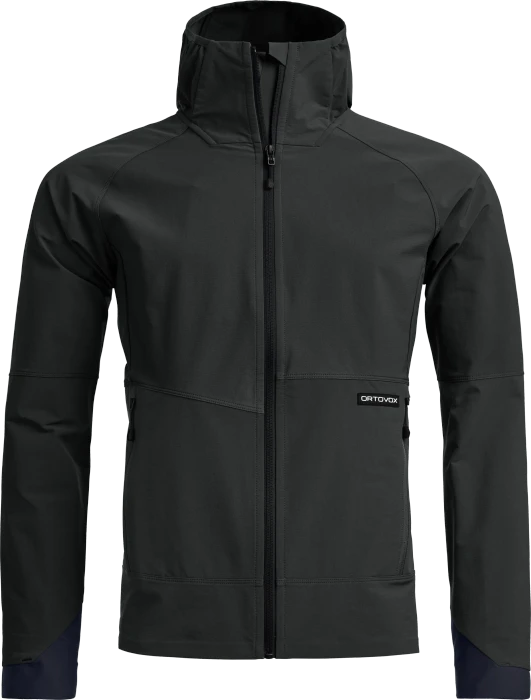 Ortovox Venet Softshell Hooded Funktionsjacke black raven (Herren)
