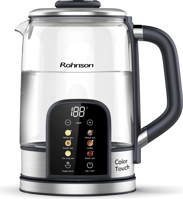 Rohnson R-7700 Color Touch Glas-Wasserkocher