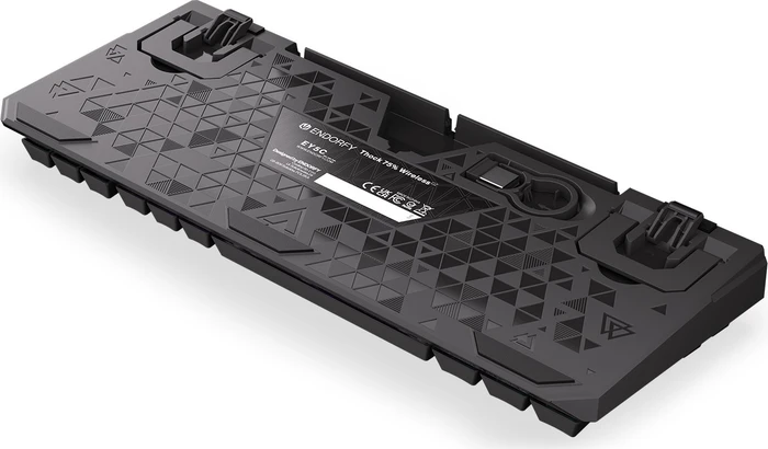 Endorfy Thock 75% Wireless, PBT, LEDs RGB, hot-swap, Black, Kailh Box BLACK, USB/Bluetooth, CZ