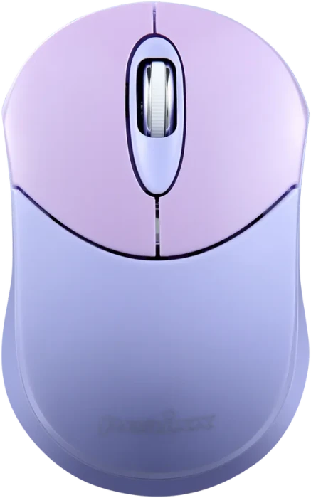 Perixx PERIMICE-802 Mini Bluetooth Maus Pink/Lila, Bluetooth