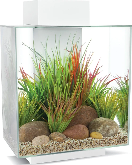 Fluval Edge 2.0 Aquarium-Set, weiß, 46l