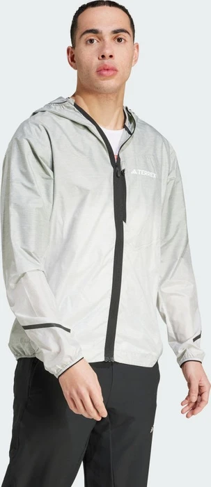 adidas Terrex Xperior Light Windweave Jacke silver green (Herren)