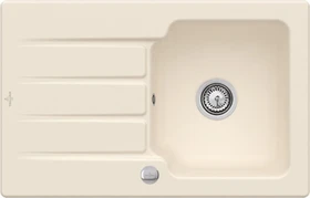 Villeroy & Boch Architectura 45 Einbau Becken reversibel mit Ablauffernbedienung ivory