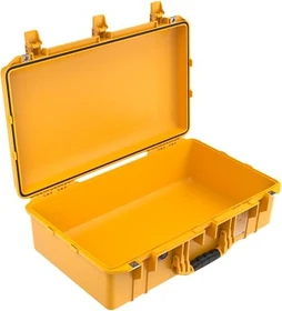 Peli Air Case 1555 Schutzkoffer ohne Schaumstoff gelb