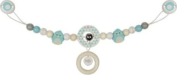 Goki Kinderwagenkette Pinguin mit Clips