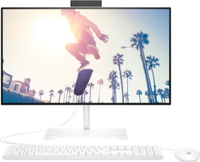HP All-in-One 24-cb0106ng, Starry White, Ryzen 3 5300U, 8GB RAM, 512GB SSD