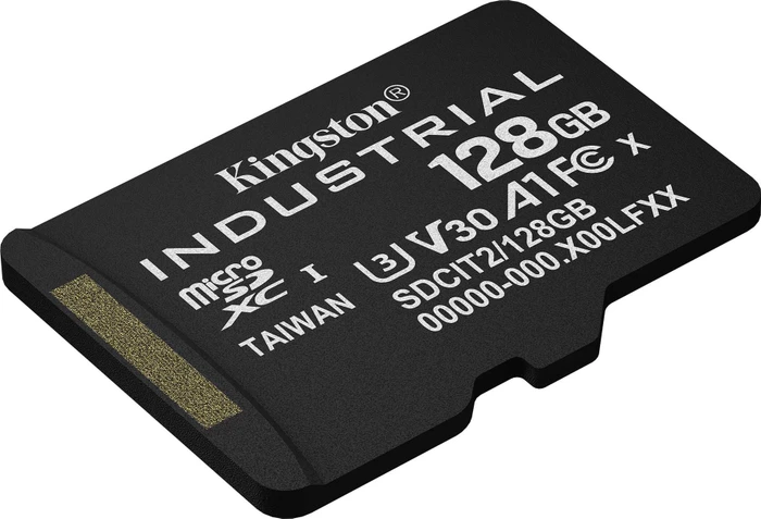 Kingston Industrial Temperature Gen2 R100 128GB, UHS-I U3, A1, Class 10