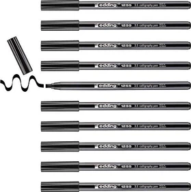 edding 1255 Kalligrafiestift 3.5mm schwarz, 10er-Pack