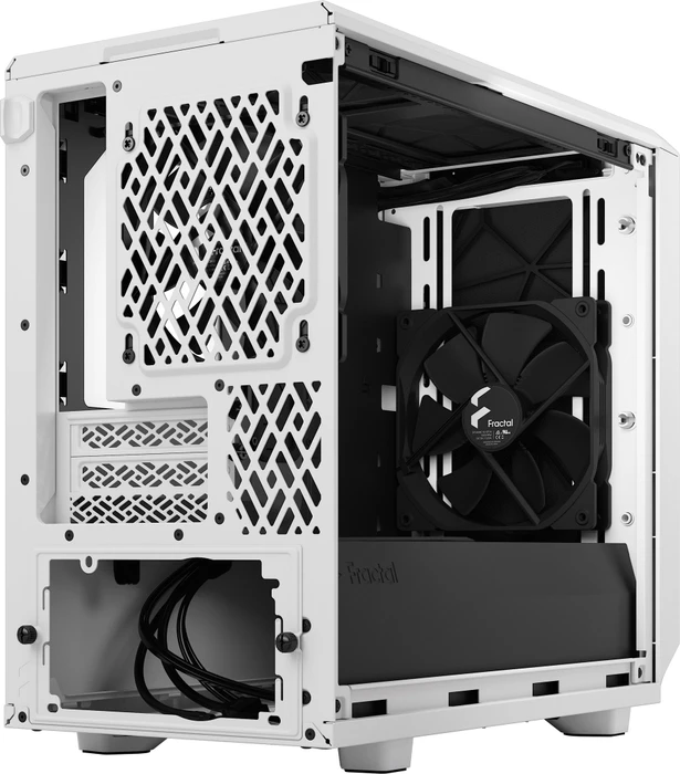 Fractal Design Meshify 2 Nano White TG Clear Tint, Glasfenster, Mini-ITX