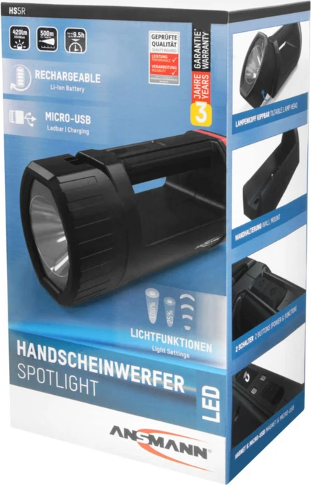 Ansmann HS5R Pro Taschenlampe