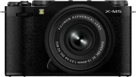 Fujifilm X-M5 schwarz mit Objektiv Fujinon XC 15-45mm 3.5-5.6 OIS PZ