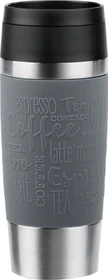 Emsa Travel Mug Classic Coffee and Tea Isolierbecher 360ml pfeffergrau