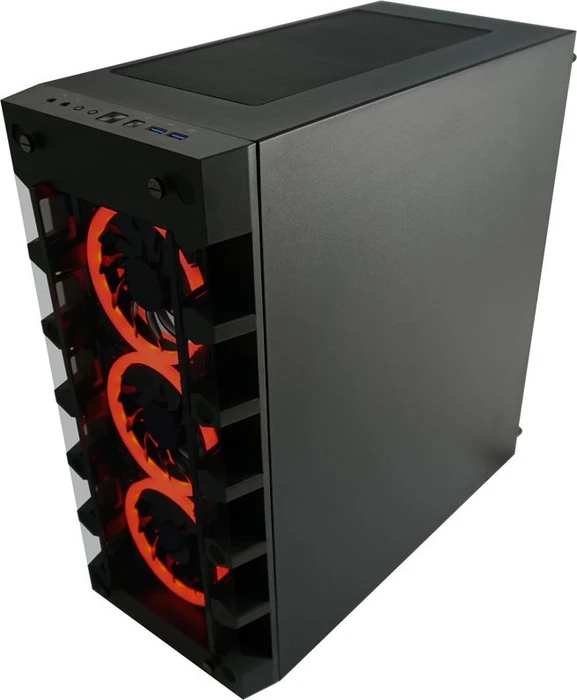 LC-Power Gaming 709B Solar_System_X, Glasfenster