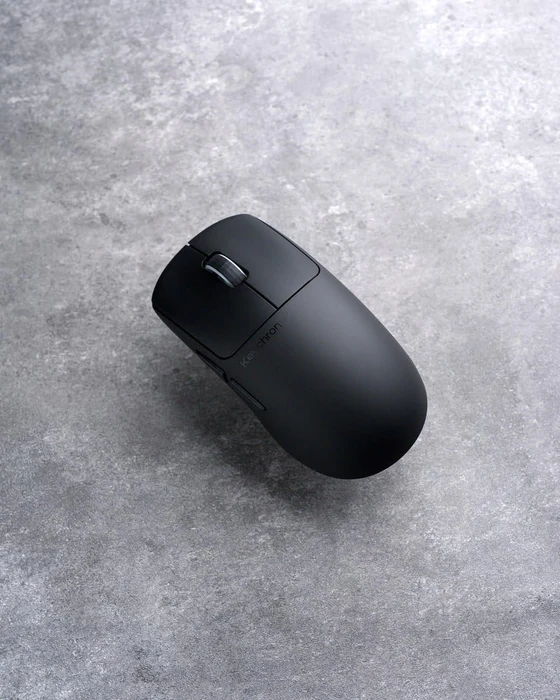 Keychron G6 HE 8K UltraLight Wireless Mouse, schwarz, USB/Bluetooth