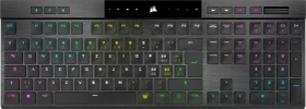 Corsair Gaming K100 AIR Wireless, MX RGB ULP Tactile, USB/Bluetooth, CH