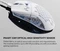 Keychron M1 Ultra-Light Gaming Mouse weiß, USB Vorschaubild