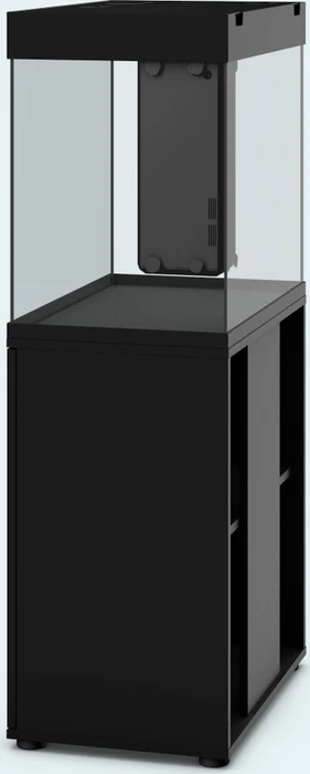 Juwel Lido 120 LED Aquarium-Set mit Unterschrank, schwarz/schwarz, 120l
