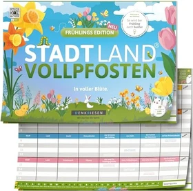 Stadt Land Vollpfosten - Frühlings Edition