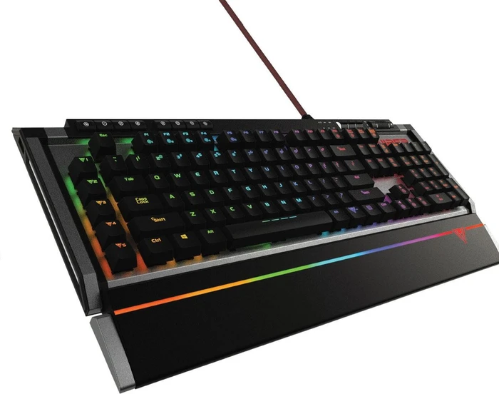 Patriot Viper V770 Mechanical RGB Keyboard, Kailh RED, USB, DE