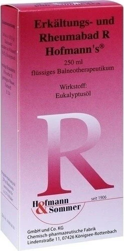 Erkältungs- und Rheumabad R Hofmanns, 250ml