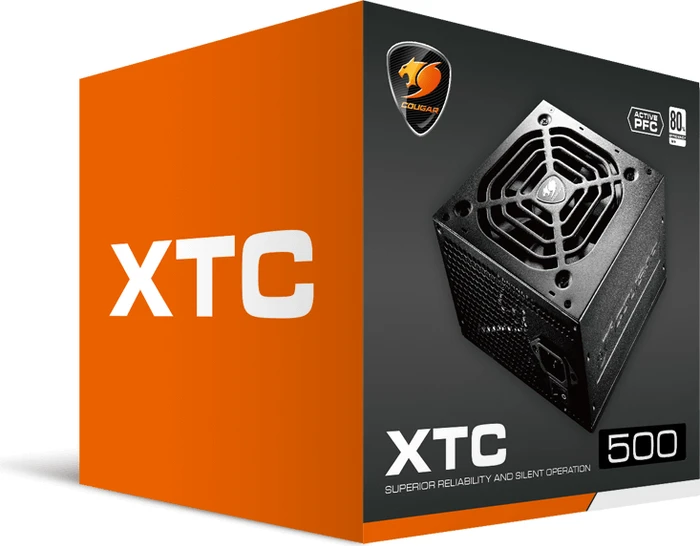 Cougar XTC500 500W, ATX